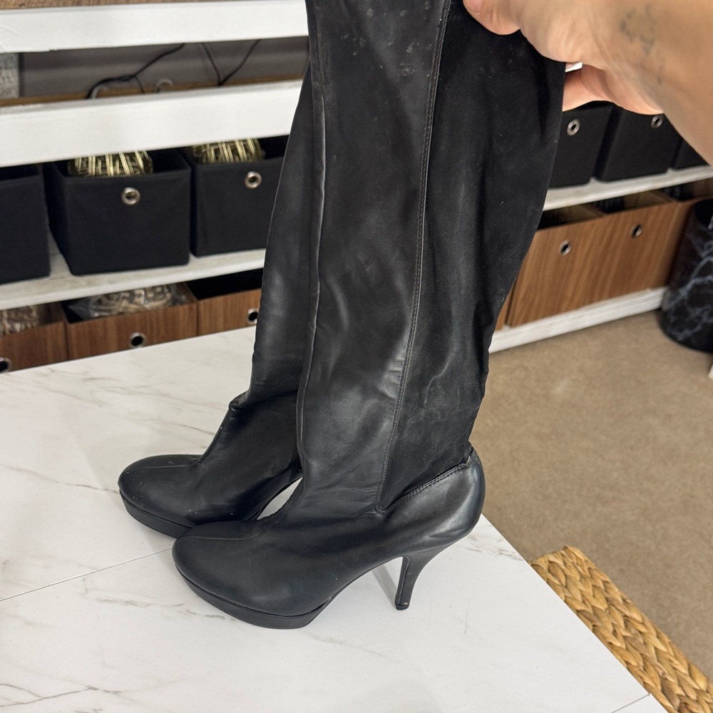 Unlisted Black Over the Knee Boots